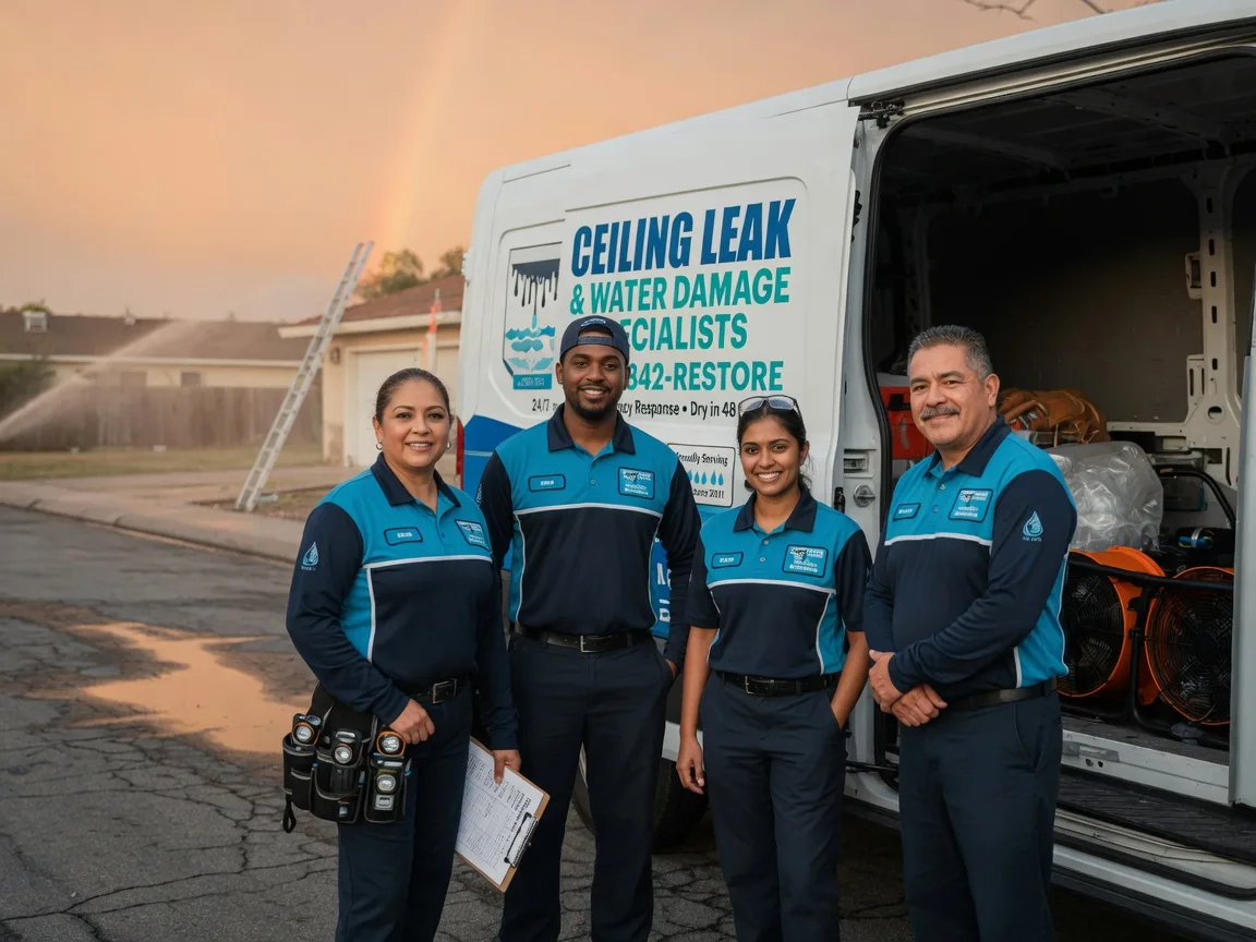 Ceiling Leak Cleanup company in Robesonia, PA